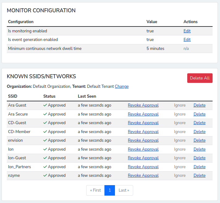SSID Monitoring in nzyme