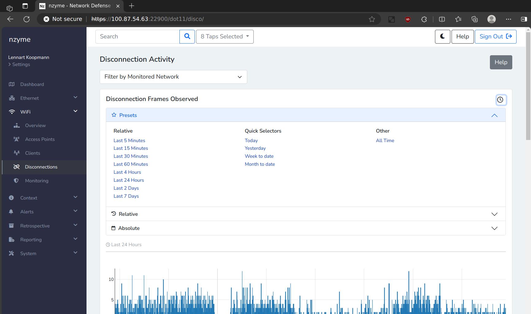 nzyme Screenshot